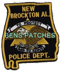 ALABAMA,NEW BROCKTON POLICE 1 STATE SHAPED_wm